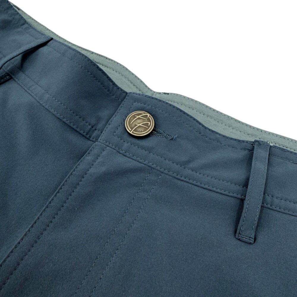 NWT Free Fly Men's Bamboo Lined Hybrid Shorts Navy Blue Size 30